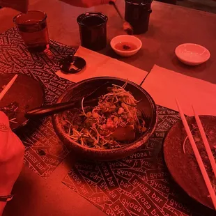 Cold Tofu with Chili Oil