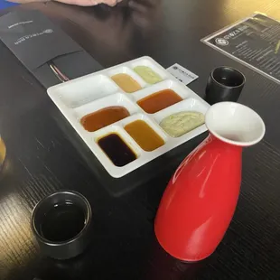 Sample Sauce dish