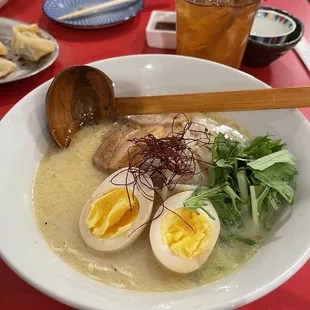 Light Chicken Broth Ramen