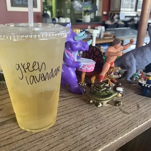 Lavender Green Tea