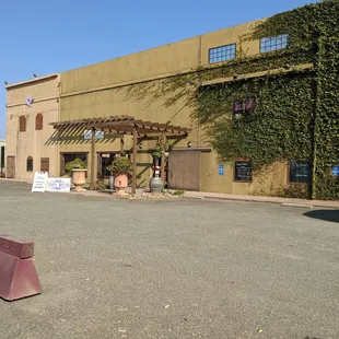 View from the street.