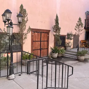 Patio area