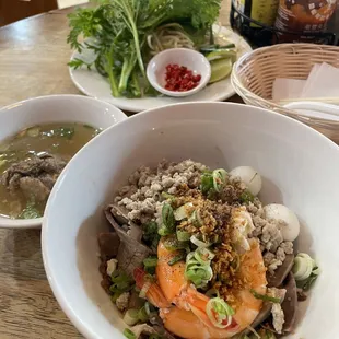 Hu tieu my tho dry version