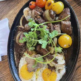 Macaroni Filet Mignon Shaken Beef