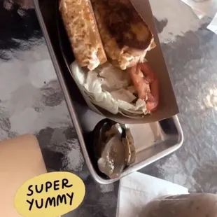 Pimento cheese sandwich