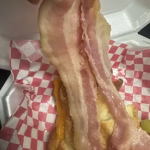Bacon croissant