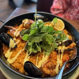 Seafood Paella**