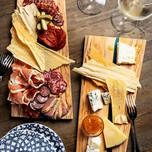 Cured Meats &amp; Cheeses