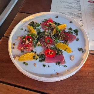 Tuna Crudo