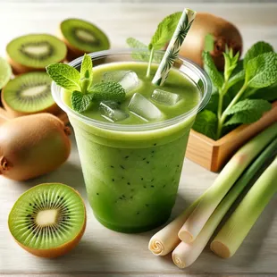 Kiwi lemongrass Smoothie