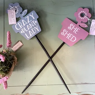 Spring decor has sprung