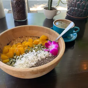 Charcoal Bowl + Turkish coffee