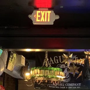 exit sign