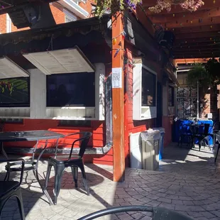 Outdoor seating