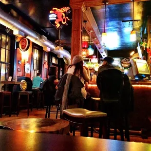 The ambiance is awesome. Makes you feel good just sitting in here.