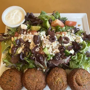 Falafel Salad Plate