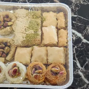 Assorted Fresh  Baklava