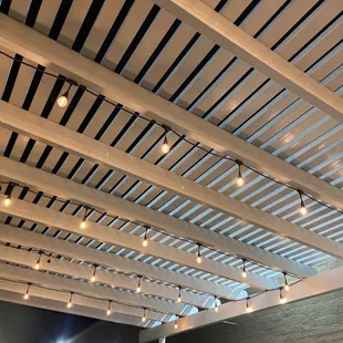 Outside seating lights