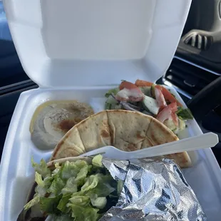 Gyro supreme plate. Delicious