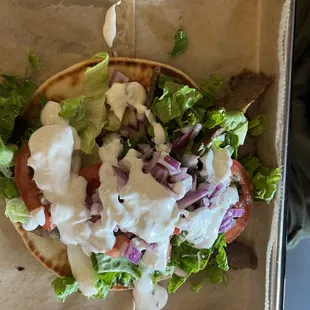 The OG Original Gyro Sandwich