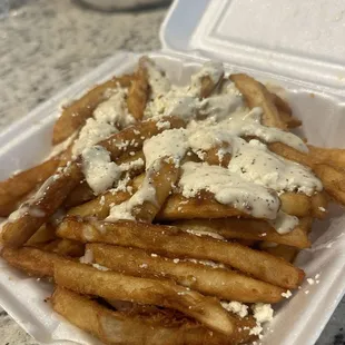 Half order feta fries