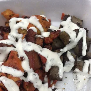 Gyro Meat &amp; Chicken with Yogurt