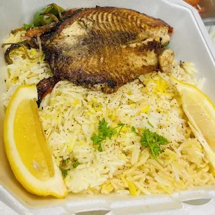 Tilapia Fish Dinner