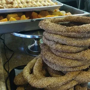 Gevrek - sesame circle