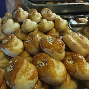 Pogca ( pocha) turkish pastry with feta cheese