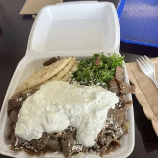 Gyro plate xtra meat