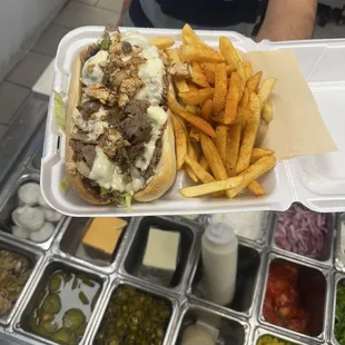 Shoutout to Abram for the Philly plate!