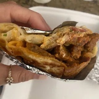 Lamb and Steak Shawarma