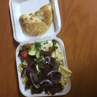 Lamb and Steak Plate