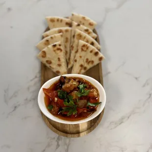 Eggplant in tomato sauce