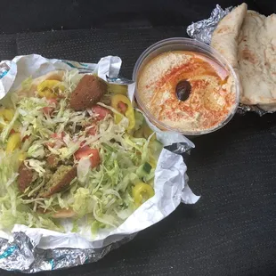 Falafel And Hummus
