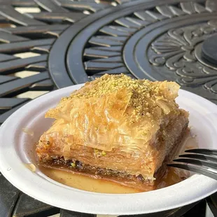 Pistachio baklava