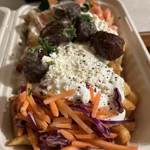 Falafel Box Fries