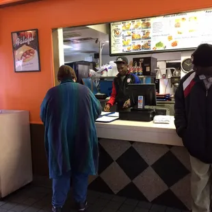 Order from inside at the counter or at the drive through window. Either way, Mohamed will be glad to serve you.