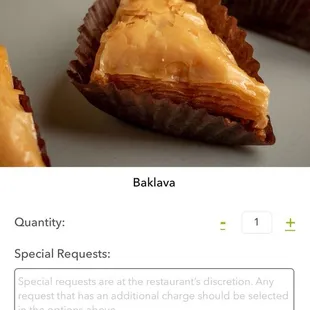 Baklava It's a great dessert Greek Dessert (Baklava)