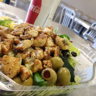 This is just their salad. Ive had everything here. You really cant go wrong.