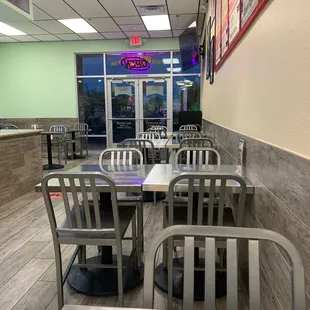 Lots of seating