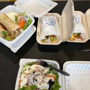 Chicken Shawarma Sandwich Gyro Salad Gyro Chicken Sandwich Falafel