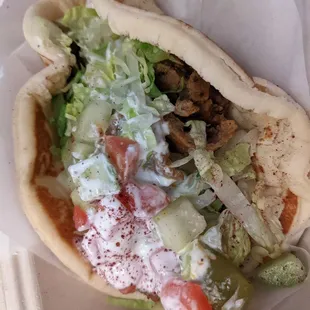 Gyro sandwich