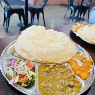 Sunday Special. Must try. Halwa Puri &amp; Channa