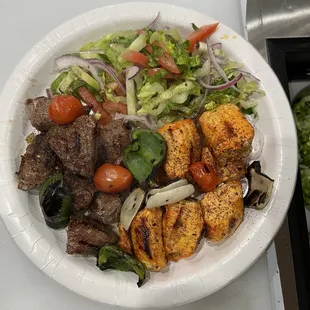 Chicken Kabob Plate