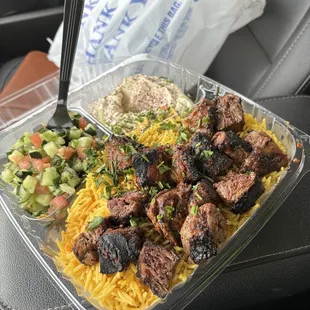 Beef kebob