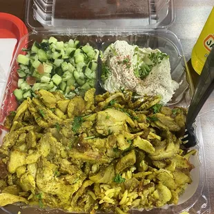 Chicken Shawirma Platter