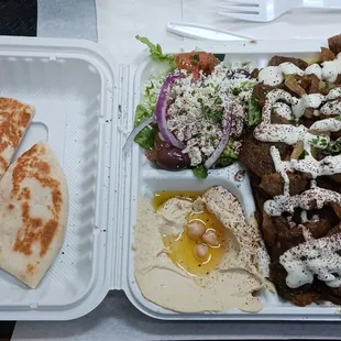 Gyro platter