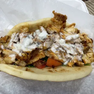 Chicken wrap!