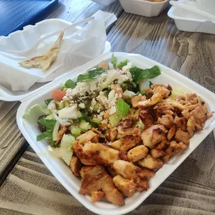 Chicken Shawerma Plate